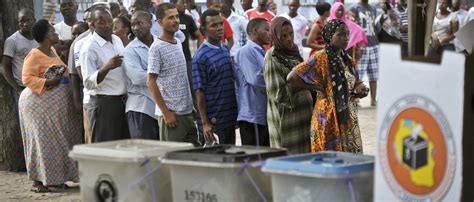 Tanzania Poll Citizens Begin Casting Votes Amidst Tense Atmosphere