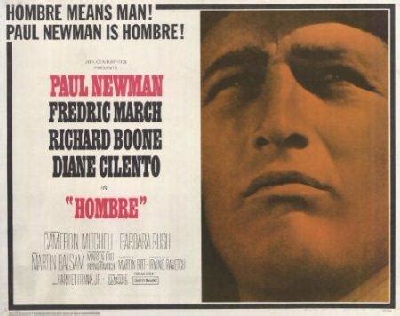 Paul Newman Hombre Movie Reproduction Poster