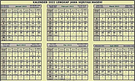 Calendar 2022 Kalender 2022 Indonesia Please Note That The Below