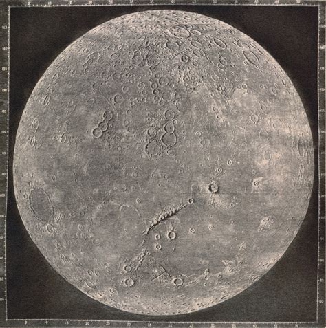 High Resolution Moon Map