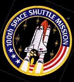 100th Space Shuttle Mission Commemorative Patch Space Shuttle