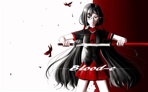 Fondos De Pantalla Blood C Anime Chicas Descargar Imagenes