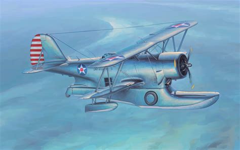 Wallpaper World War Ii War Airplane Military Aircraft Biplane Us