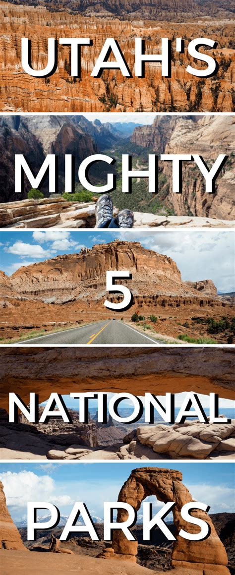 The Mighty 5 The Ultimate Travel Guide To Utahs National Parks Utah
