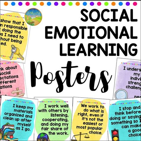 Social Emotional Learning Resources In 2020 Learning Poster Social