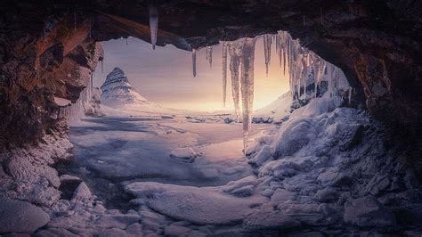 1170x2532px Free Download Hd Wallpaper Caves Ice Snow