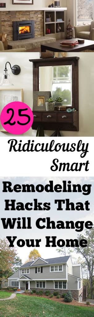 25 Ridiculously Smart Remodeling Hacks That Will Change Your Home My