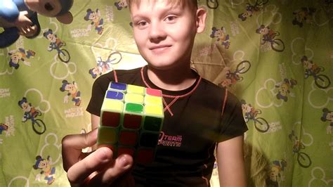 3 урок собирание кубика Рубика 🎲 Youtube
