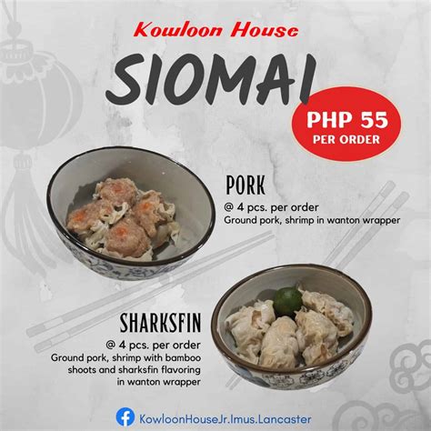 Kowloon House Menu Prices Philippines 2024 Updated — All About