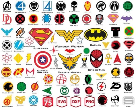 Superhero Logo Svg Super Hero Logo Svg Superhero Characters Marvel
