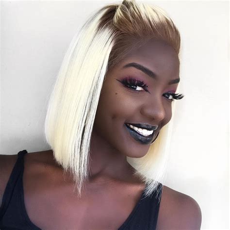 Long blonde hairstyles have always been associated with femininity, grace and elegance. PHOTOS: This 18-year-old dark-skinned beauty has been ...