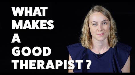 What Makes A Good Therapist Kati Morton Youtube
