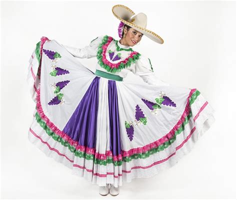 Mexican Regional Dancing Dress Mexican Costume Mexican Dance Dress