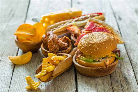 Fonds Decran Fast Food Hamburger Frites Madrier Nourriture Télécharger