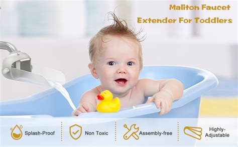 Maliton Faucet Extender For Toddlers Sink Extender For