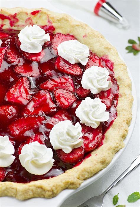 fresh strawberry pie easy strawberry pie recipe