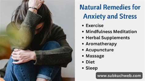 Natural Remedies For Anxiety And Stress Ways To Find Relief