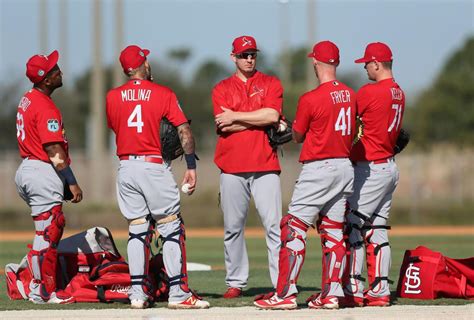 Photos From Cardinals Spring Training On Monday Feb 20 St Louis