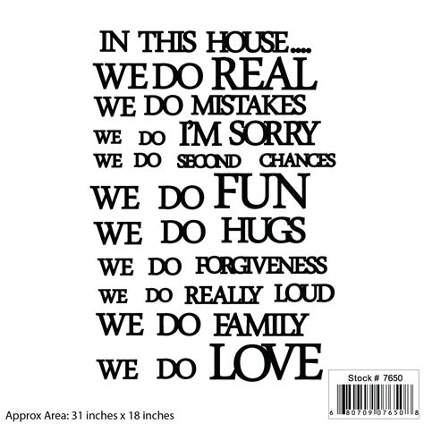 In This House We Do Not A Decal 680709076508 Ebay
