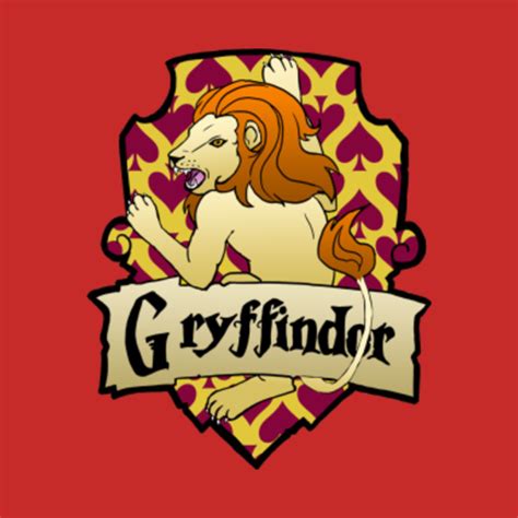 Gryffindor House Crest Gryffindor T Shirt Teepublic