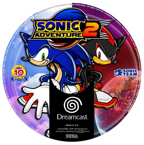 Sonic Adventure 2 Custom Cd Dreamcast By Sennyseven On Deviantart