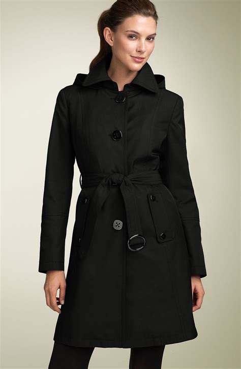 Gallery Satin Twill All Weather Trench Coat Nordstrom