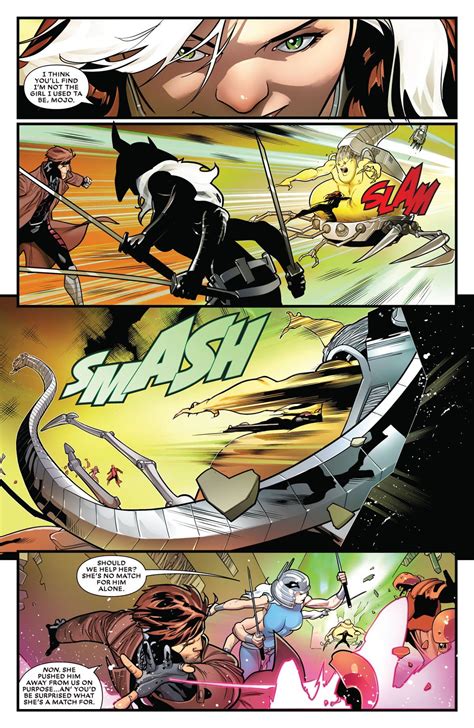 Exclusive Preview Mr And Mrs X 10 Rogue And Gambit Vs Mojo
