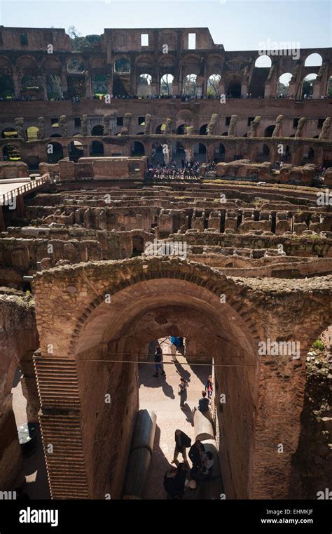 The Colosseum Or Coliseum Also Known As The Flavian Amphitheatre Rome