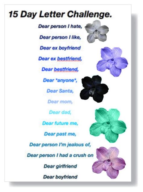 15 Day Letter Challenge By Tell Me Pretty Lies Liked On Polyvore