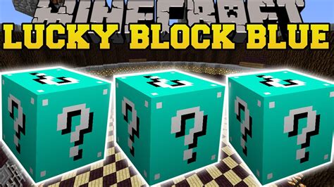 Lucky Block Blue Mod 18 1710 Minecraft Spiral Lucky Blocks