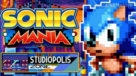 Sonic Mania Ost Studiopolis Zone Act 1 Youtube