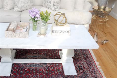How to Distress A Shabby Chic Coffee Table (the Easy Way ... Seconique corona 1 drawer coffee table white distressed waxed pine.