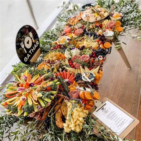 how to create an unforgettable wedding grazing table gathar