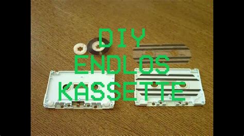Diy Endloskassette Endloskassette Einfach Selber Bauen 📼 Youtube