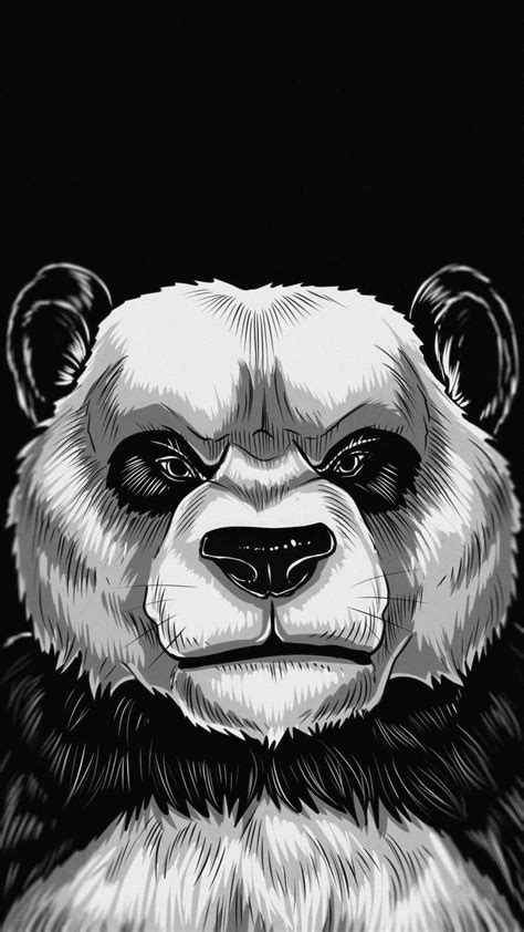 Angry Panda Wallpaper Hd
