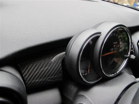 Carbon Fiber Dashboard Interior Panel Cover Set For Mini Cooper F55 F56