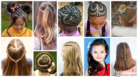 Latest Top 50 Kids Hair Style For Girls For Girls Brand New Latest