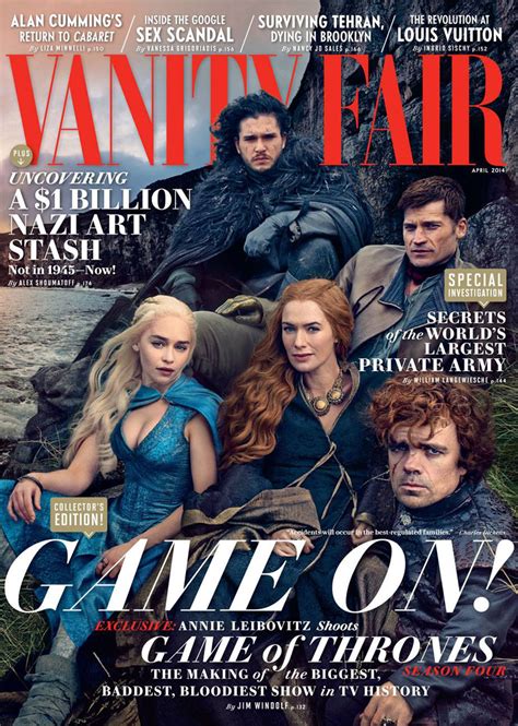 Game Of Thrones Celebrities Stunning Magazine Cover Pictures Exclusive