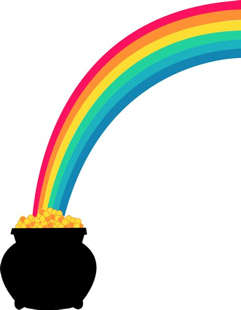 Olla De Oro Arco Iris Png Picture Png Mart