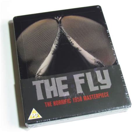 The Fly Blu Ray Steelbook Uk 1958 Horror Sci Fi Vincent Price Rare