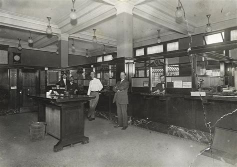 National banks have an edge over smaller banks because they have more locations, and they typically offer more products and have stronger technological resources. First National Bank Lobby | Historic Hood River | images ...