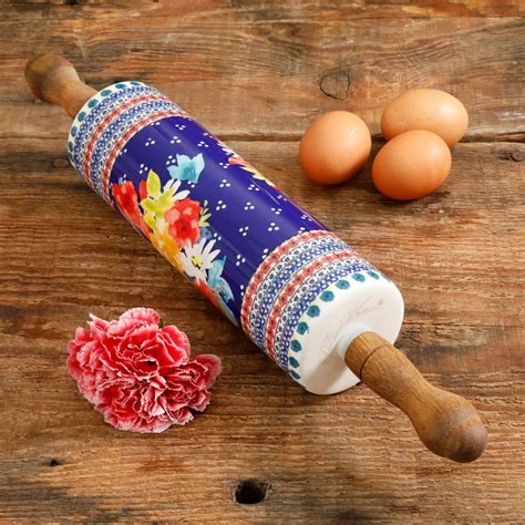 The Pioneer Woman 184 Fiona Floral Rolling Pin