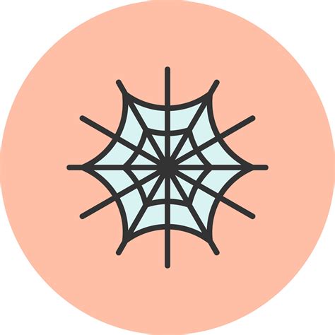 Spider Web Vector Icon 16491757 Vector Art At Vecteezy