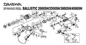 Daiwa Reel Diagrams Parts Lists Uk Webmotor Org