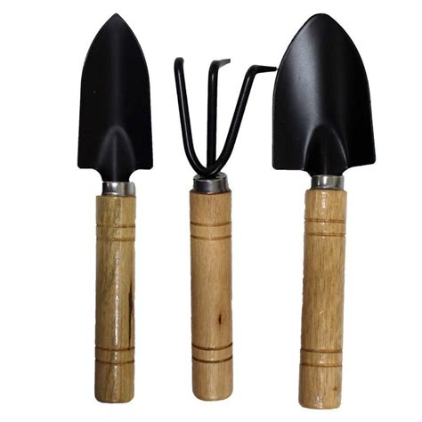 Top Quality 3pcs Mini Garden Hand Tool Kit Plant Gardening Shovel Spade
