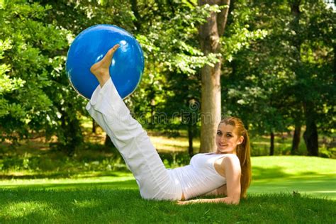 Outdoor Exercise Stock Photo Image Of Aerobic Fitness 5373444