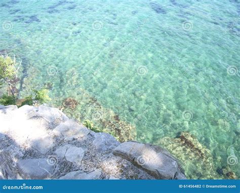 Azure Blue Water Of The Adriatic Sea Stock Photo Image Of Azure