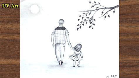 Maybe you would like to learn more about one of these? Father's Day drawing/How to draw father and Son in the ...