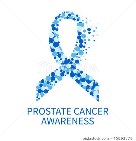 Prostate Cancer Ribbon Stock Illustration PIXTA