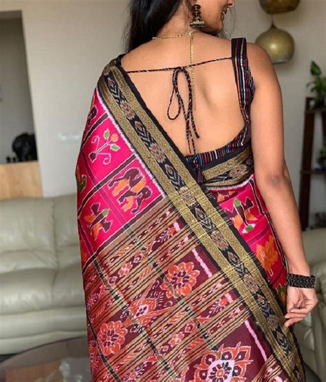 28 Silk Saree Blouse Designs That Will Bring Out The Elegance In You